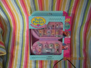 Polly Pocket STAMPIN ' SCHOOL Playset 1993 Bluebird Toys NEVER Opened Keepsake Co 6