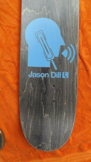 Nos Vintage Alien Workshop Jason Dill skateboard deck,  Rare,  f cking awesome 7
