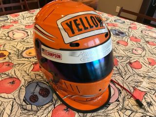 Extremely Rare Lyn St.  James Race Helmet Worn at 2000 Indianapolis 500 8