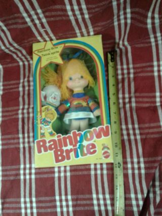 Vtg Rare Mattel 7233 Rainbow Brite & Twink Sprite Doll Deco Gift 1983 Htf