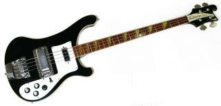 Vintage 1978 Rickenbacker 4001 Jetglo Bass W/ Hardshell Case