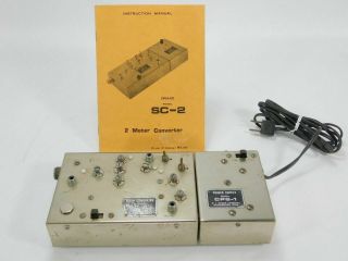 Drake Sc - 2 2 - Meter Converter,  Cps - 1 Power Supply For Vintage Cc - 1