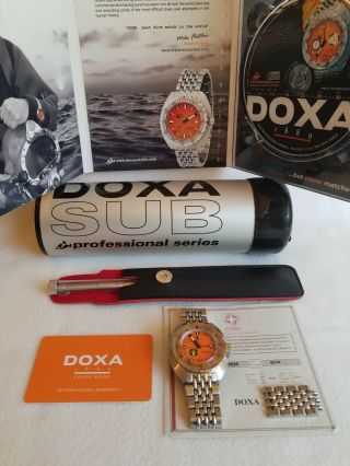 Doxa Sub 300 Professional 50th Anniversary Blacklung Near