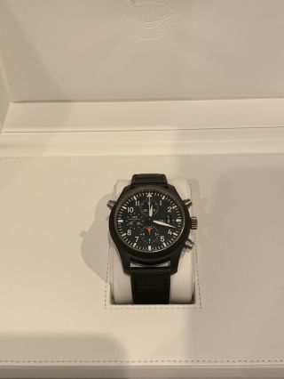 IWC Top Gun - Split Second Double Chronograph - IW379901 - RARE and 9