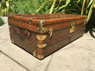 LOUIS VUITTON Cabin trunk Monogram Steamer Trunk chest purse bag LV 2