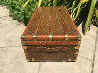 LOUIS VUITTON Cabin trunk Monogram Steamer Trunk chest purse bag LV 7