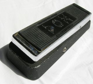 1968 VOX Clyde McCoy Script bottom WAH WAH Made in Italy in the box 68 Rare 10