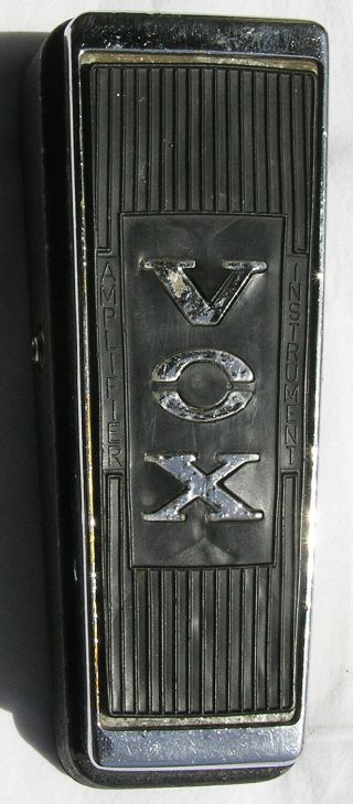 1968 VOX Clyde McCoy Script bottom WAH WAH Made in Italy in the box 68 Rare 2