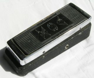 1968 VOX Clyde McCoy Script bottom WAH WAH Made in Italy in the box 68 Rare 7