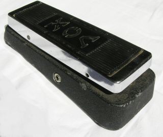 1968 VOX Clyde McCoy Script bottom WAH WAH Made in Italy in the box 68 Rare 8