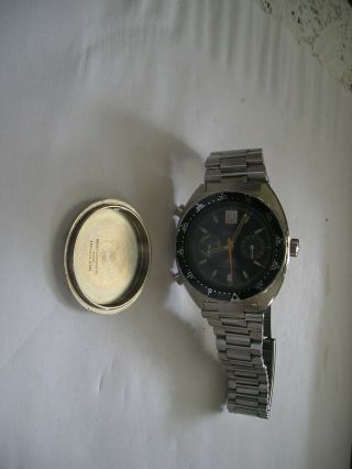 vintage Autavia Heuer chronograph automatic swiss made watch 12