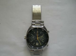 vintage Autavia Heuer chronograph automatic swiss made watch 2
