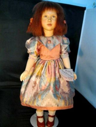 Rare 17 " All Wood Regina Sandreuter Doll Dora Fully Articulated 10 Of 15