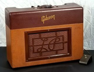 , save $400 Vintage 1953 Gibson GA - 40 Les Paul amp 1x12,  tremolo. 2