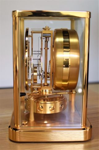 Jaeger LeCoultre Atmos Clock Classique Roman Dial Breguet Hands rare 540 2