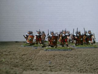28mm Painted Miniatures Ancient Roman Soldiers For Hail Caesar