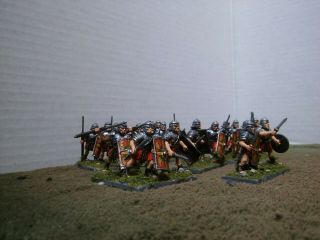 28mm Painted Miniatures Ancient Roman Soldiers For Hail Caesar 2