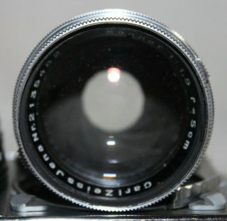 VERY RARE Zeiss Ikon CONTAFLEX TLR CAMER Sonnar 50mm 1.  5 Lens 11