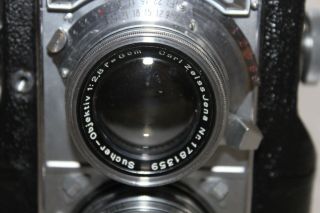 VERY RARE Zeiss Ikon CONTAFLEX TLR CAMER Sonnar 50mm 1.  5 Lens 4