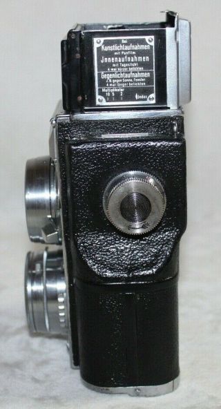 VERY RARE Zeiss Ikon CONTAFLEX TLR CAMER Sonnar 50mm 1.  5 Lens 8