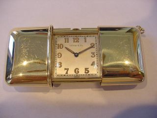 Rarest Movado 1930’s Ermeto 18k Solid Gold For Tiffany & Co Wow