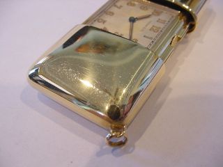 RAREST MOVADO 1930’s ERMETO 18K SOLID GOLD for TIFFANY & Co Wow 5