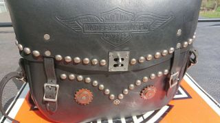 Harley saddlebag Lock Tite Panhead Knucklehead UL 45 vintage LockTite antique 2