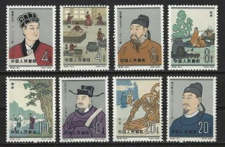 China Prc Sc 639 - 46,  Scientists Of Ancient China 2nd Series C92 Nh W/og