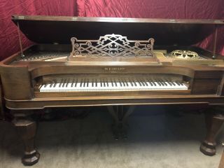 Emerson Antique Square Grand Piano - 1890 