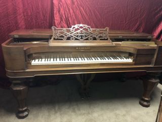 Emerson Antique Square Grand Piano - 1890 ' s Rosewood - Moving help 2