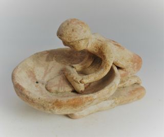 Museum Quality Ancient Near Eastern Terracotta Figurine 2000 - 1500bce