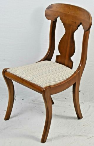 Set of 6 Henkel Harris Mahogany Regency Style Dining Chairs Williamsburg Style 4