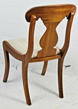 Set of 6 Henkel Harris Mahogany Regency Style Dining Chairs Williamsburg Style 5