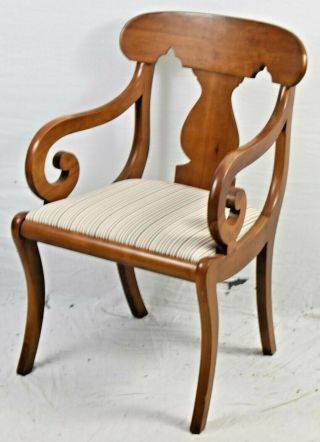 Set of 6 Henkel Harris Mahogany Regency Style Dining Chairs Williamsburg Style 6