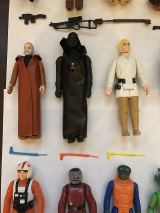 Vintage Star Wars.  First 12/77 - All Complete W/ Weapons 11