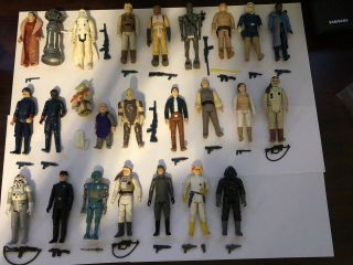 Vintage Star Wars.  First 12/77 - All Complete W/ Weapons 6