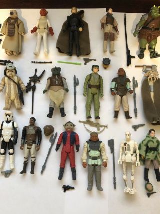 Vintage Star Wars.  First 12/77 - All Complete W/ Weapons 7