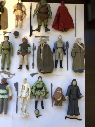 Vintage Star Wars.  First 12/77 - All Complete W/ Weapons 8