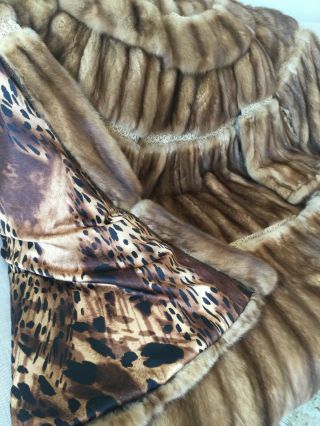 FENDI Vintage Russian SABLE Fur Sobol Zobel Coat Jacket Mink Lynx Fox Zibellino 7