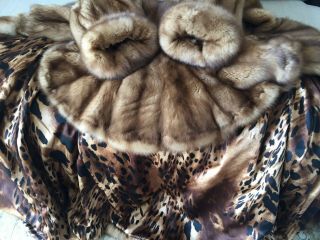 FENDI Vintage Russian SABLE Fur Sobol Zobel Coat Jacket Mink Lynx Fox Zibellino 9