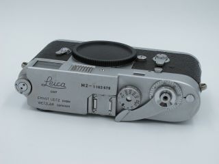 RARE Leica M2 - S M2S 1163xxx KS15 - 4 M2 - R rapid film loading 