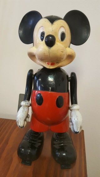 Vintage Mickey Mouse Rare 1950 W.  D.  P.  Part (to Play Xylophone) 11 " Tall