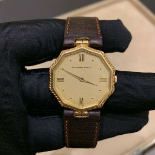 Audemars Piguet 18k Yellow Gold Mechanical Winding Watch Vintage Model