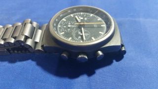 Vintage Porsche Design 17 jewels Lemania Chronograph Watch 4