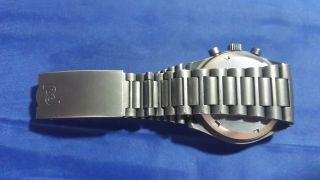 Vintage Porsche Design 17 jewels Lemania Chronograph Watch 5