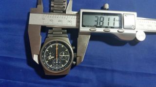 Vintage Porsche Design 17 jewels Lemania Chronograph Watch 7