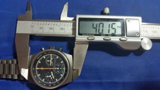 Vintage Porsche Design 17 jewels Lemania Chronograph Watch 9