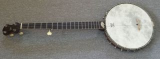 Antique Thompson & Odell “artist” 5 - String Banjo Year 1901,  S/n 2050 Leather Case
