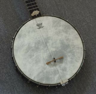 Antique Thompson & Odell “Artist” 5 - string banjo year 1901,  S/N 2050 Leather Case 9