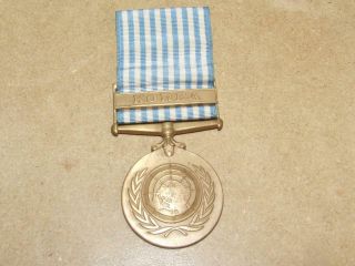 Vintage 1953 Korean War Un Turkish Medal Turkey Korea